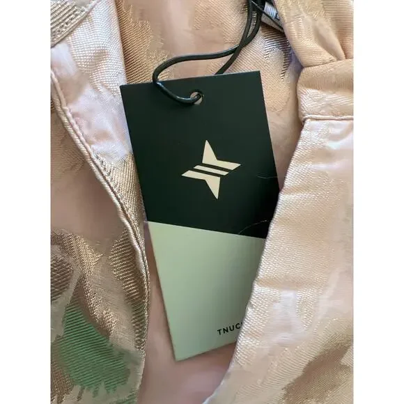 TUCKERNUCK Champagne Fil Coupe Palmerston Dress NWT Size Large - Picture 9 of 9